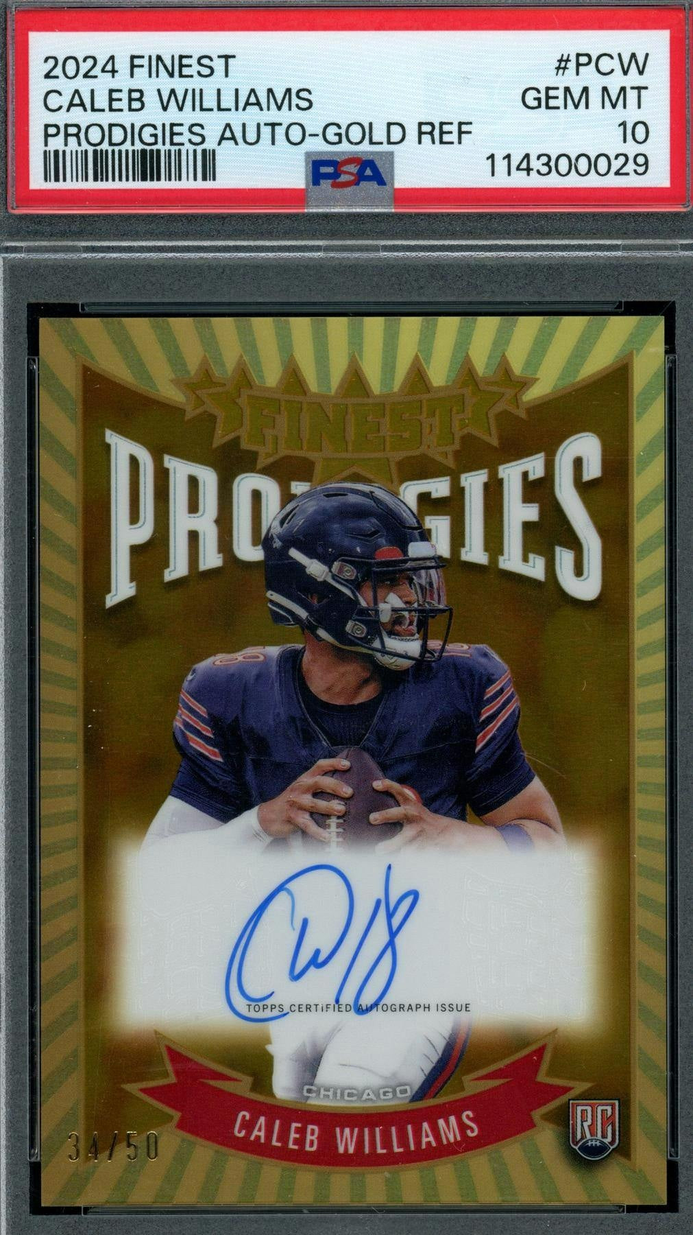 2026 Hit Parade Football Graded Card It's A 10 Series 1 Hobby Box