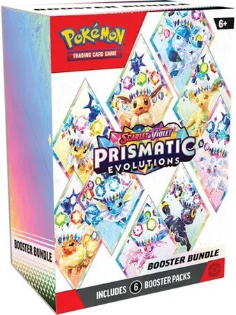 Pokemon TCG: Scarlet & Violet (SV8.5) Prismatic Evolutions Booster Bundle