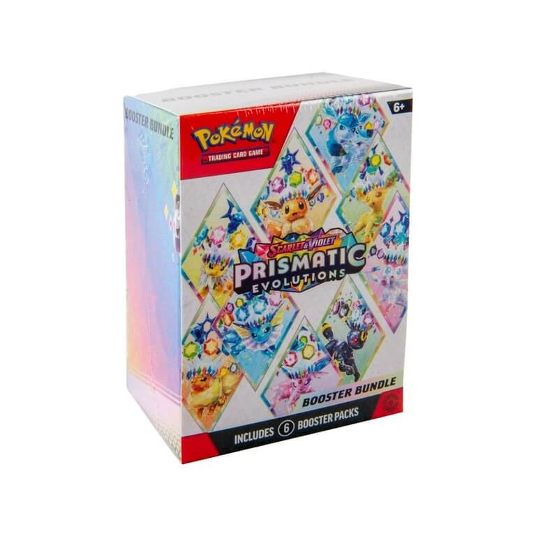 Pokemon TCG: Scarlet & Violet (SV8.5) Prismatic Evolutions Booster Bundle