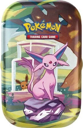 Pokemon TCG: Scarlet & Violet Prismatic Evolutions (SV8.5) Mini Tin