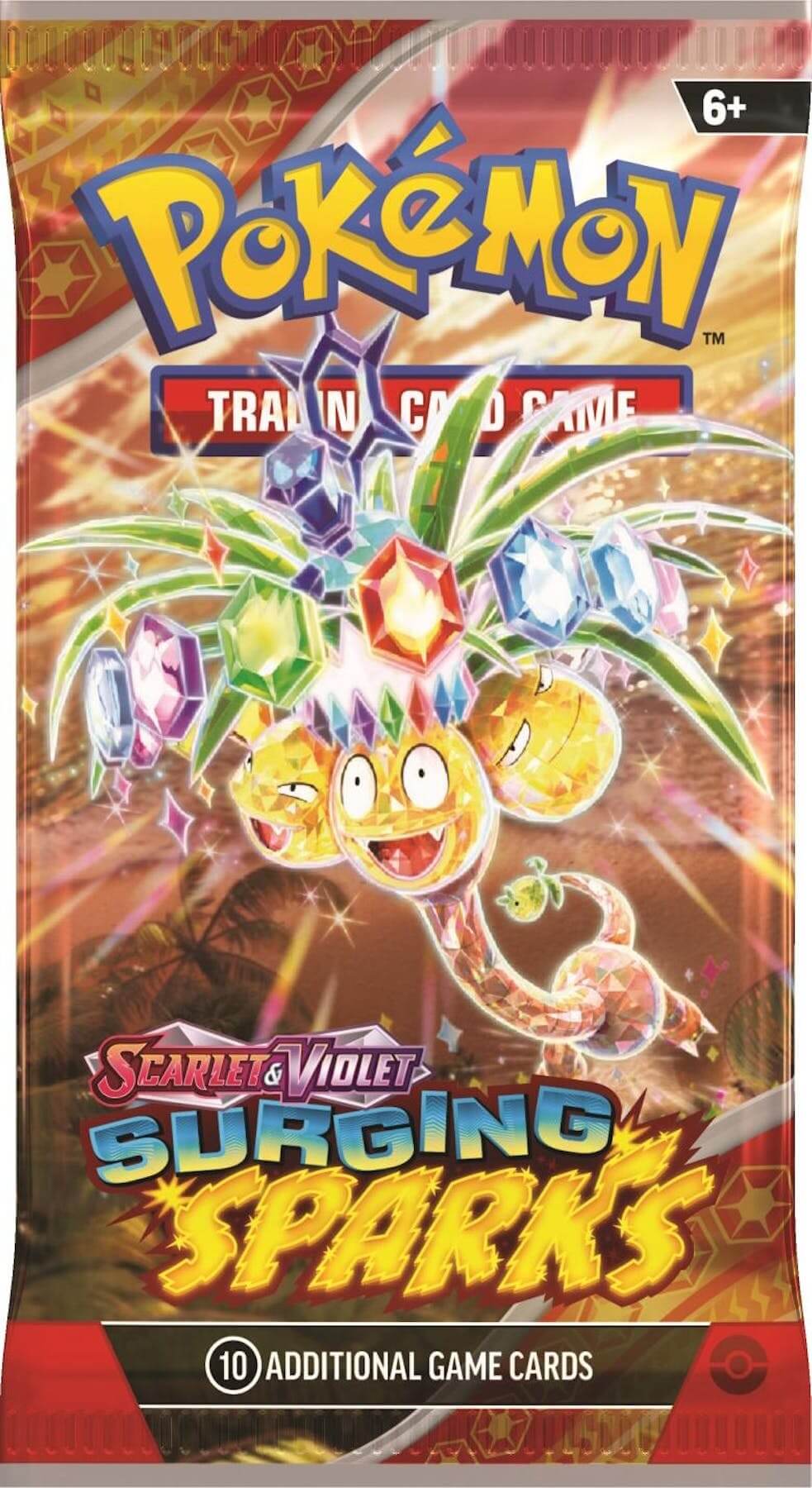 Pokemon TCG: Scarlet & Violet (SV8) Surging Sparks Booster Pack