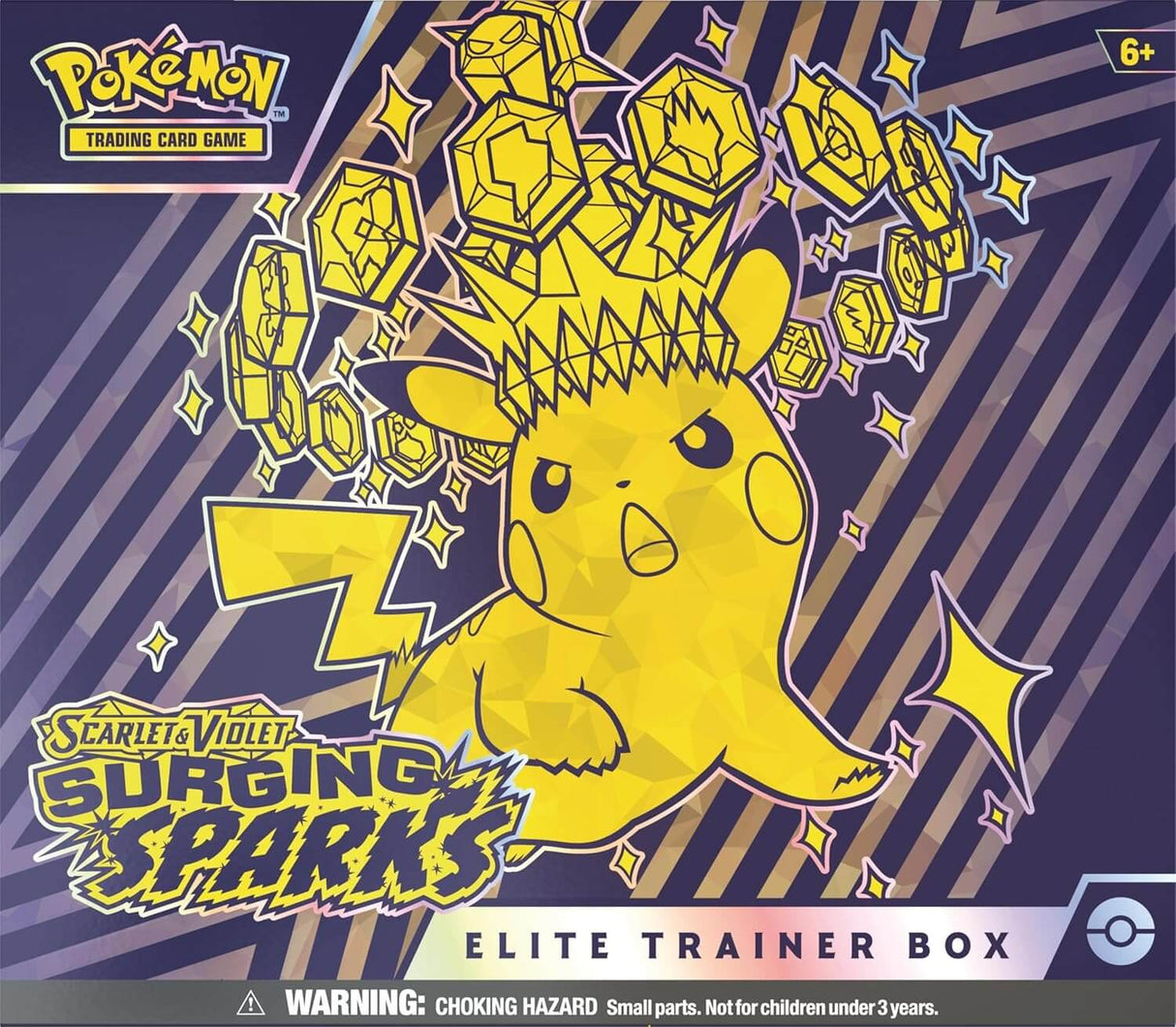 Pokemon TCG: Scarlet & Violet Surging Sparks (SV08) Elite Trainer Box
