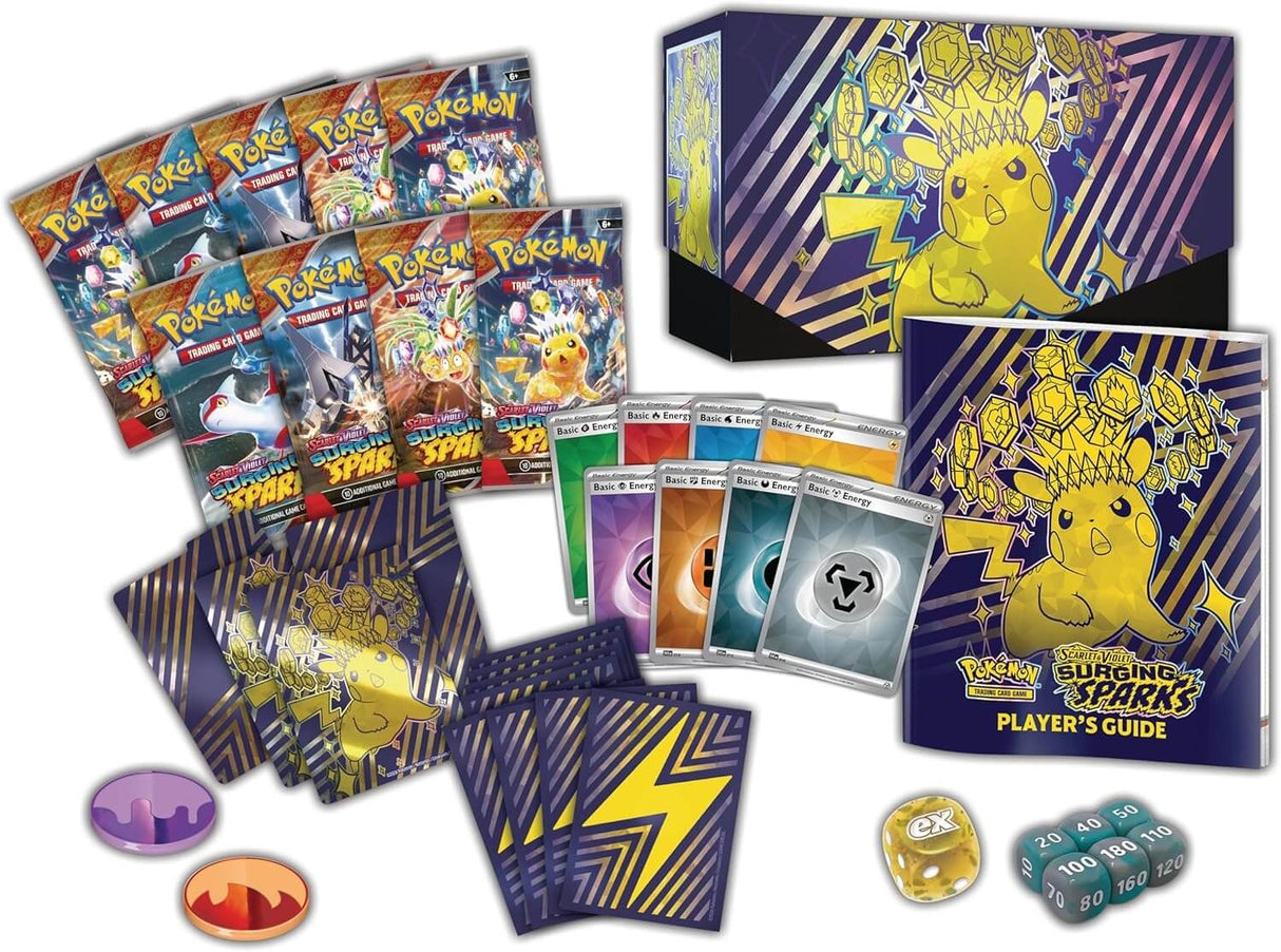 Pokemon TCG: Scarlet & Violet Surging Sparks (SV08) Elite Trainer Box