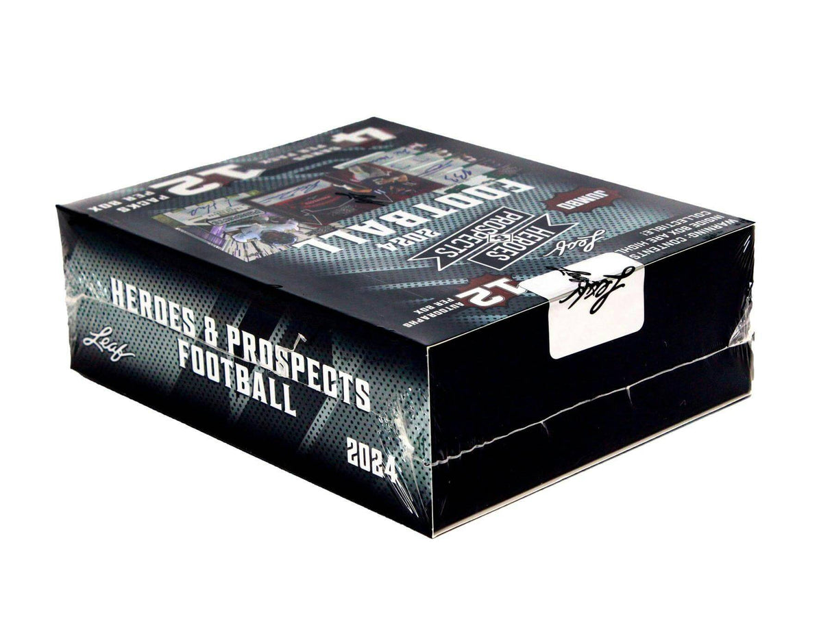 2024 Leaf Heroes & Prospects Football Hobby Jumbo Box
