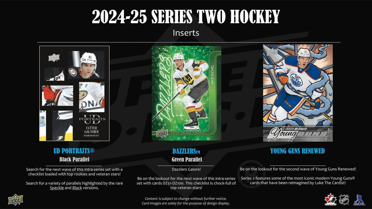 2024/25 Upper Deck Series 2 Hockey Tin