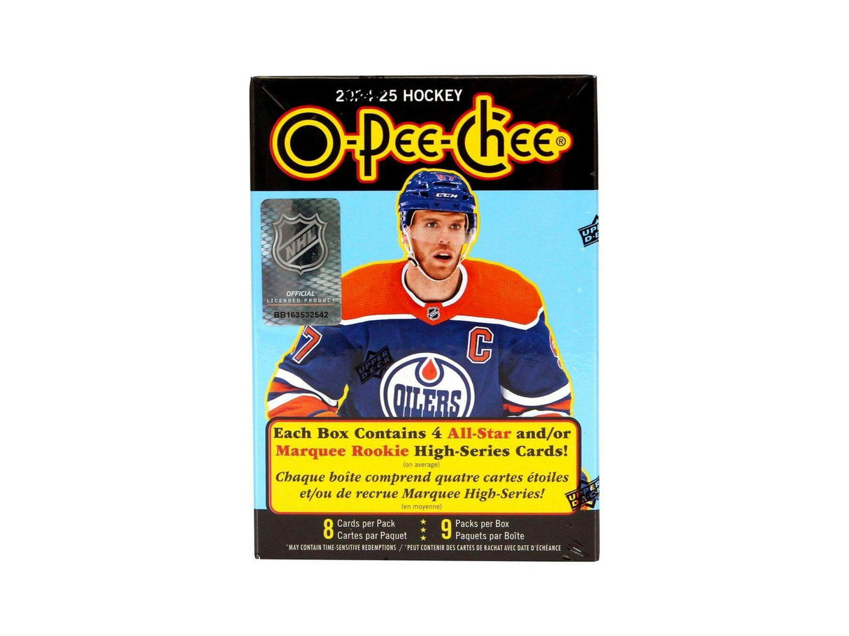 2024/25 Upper Deck O-Pee-Chee Hockey 9-Pack Blaster Box