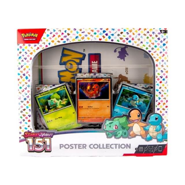 Pokemon TCG: Scarlet & Violet 151 Poster Collection Box