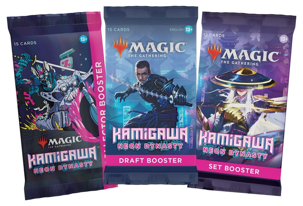 Magic The Gathering: Kamigawa - Neon Dynasty Set Booster Pack