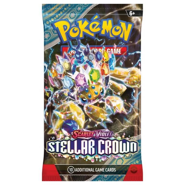Pokemon TCG: Scarlet & Violet SV7 Stellar Crown Booster Pack