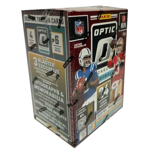 2023 Panini Donruss Optic Football 6-Pack Blaster Box (Purple Shock)