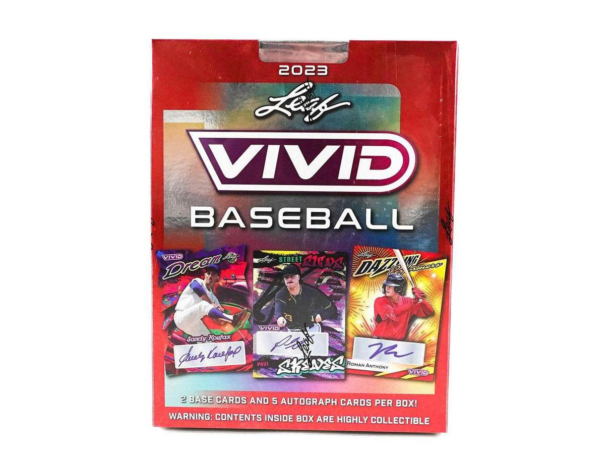 2023 Leaf Vivid Baseball Hobby Box