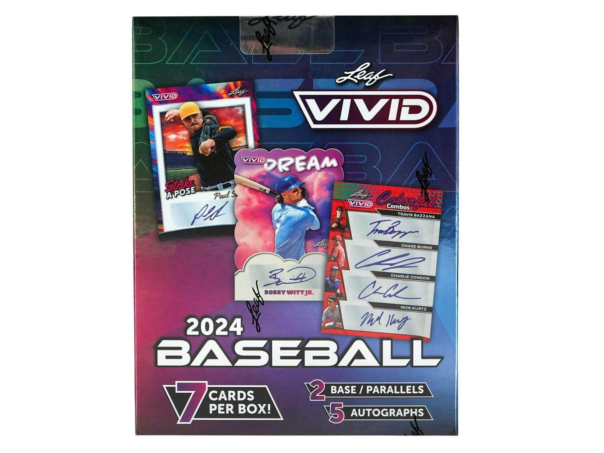 2024 Leaf Vivid Baseball Hobby Box