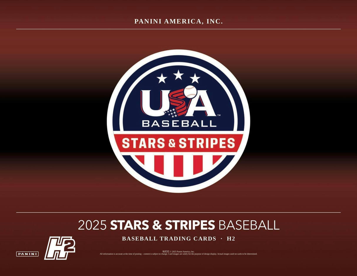 2025 Panini USA Stars & Stripes Baseball H2 Box