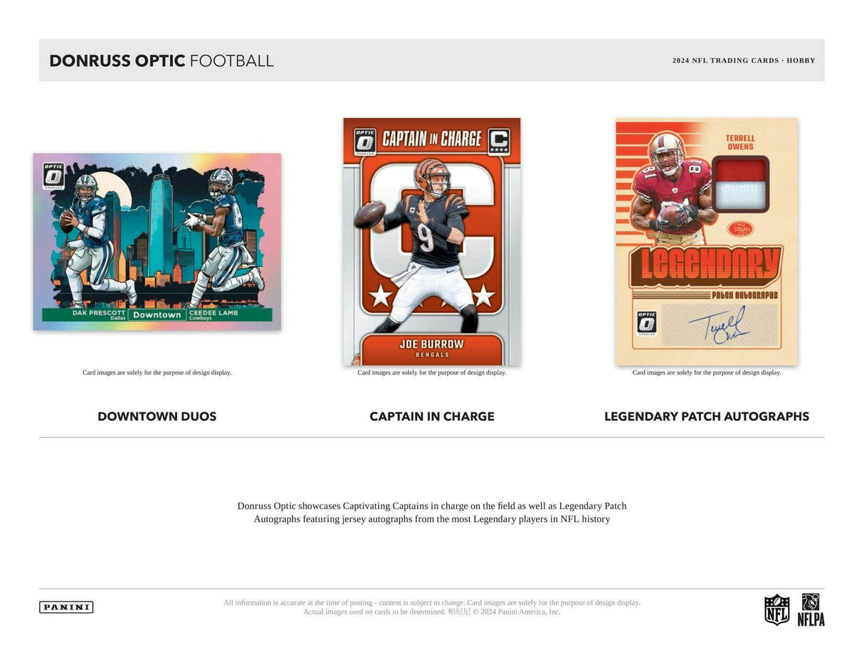 2024 Panini Donruss Optic Football Hobby Pack