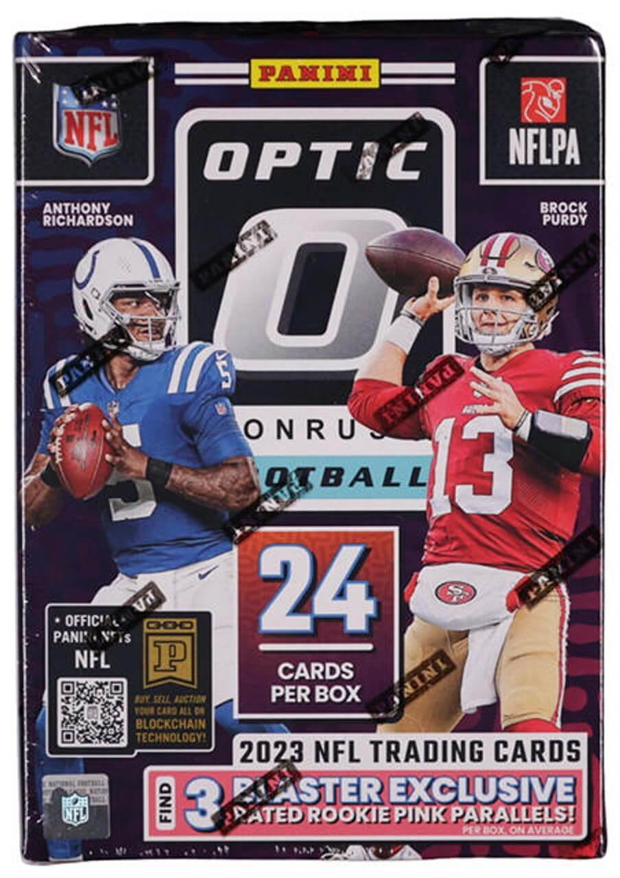 2023 Panini Donruss Optic Football 6-Pack Blaster Box (Pink Parallels!)