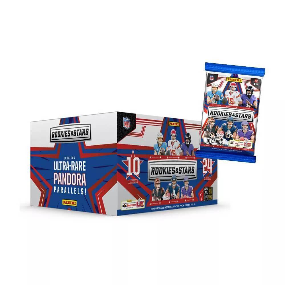 2024 Panini Rookies & Stars NFL Football Retail Box (Pandora Parallels!)