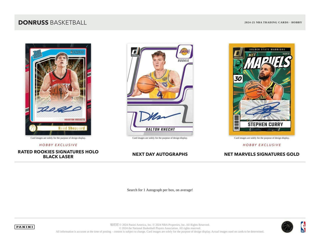 2024/25 Panini Donruss Basketball Hobby Box