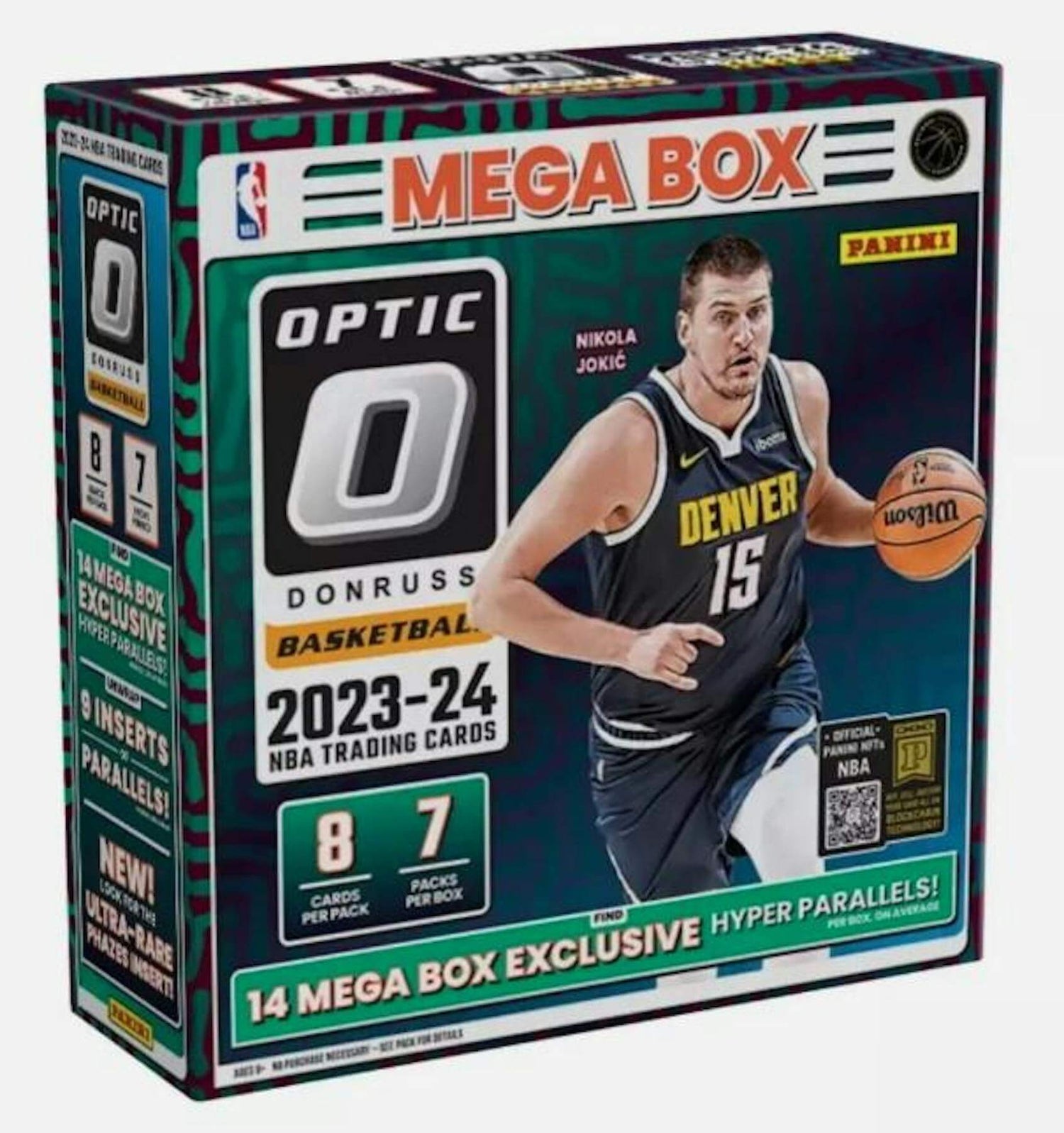 2023/24 Panini Donruss Optic Basketball Mega Box (Hyper Pink Prizms)