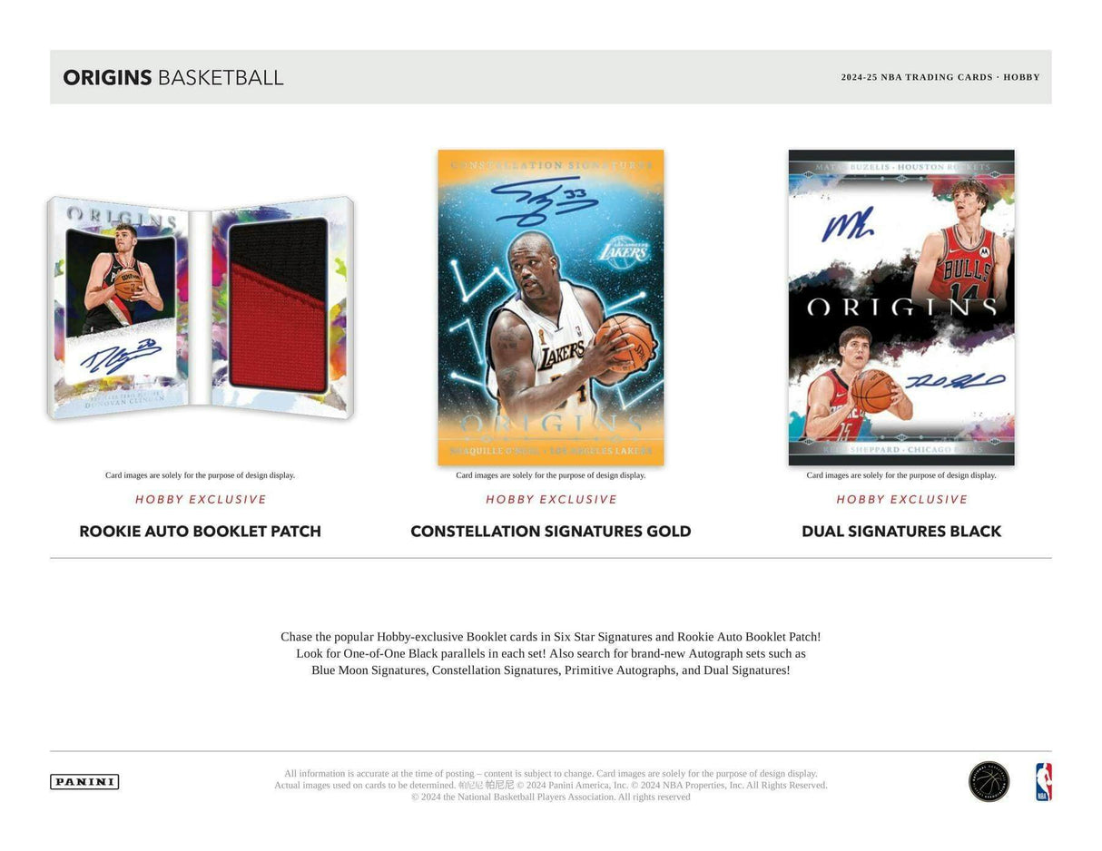 2024/25 Panini Origins Basketball Hobby Box