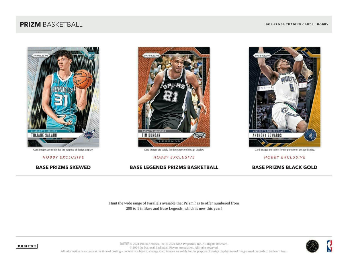 2024/25 Panini Prizm Basketball Hobby Pack