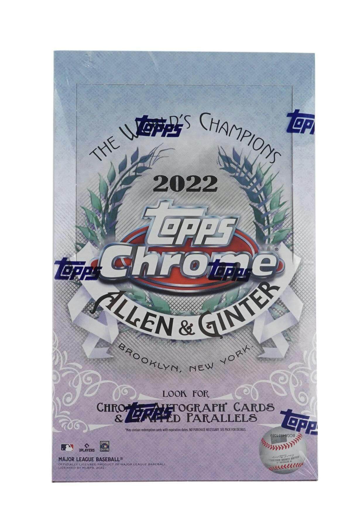 2022 Topps Chrome Allen & Ginter Baseball Hobby Box
