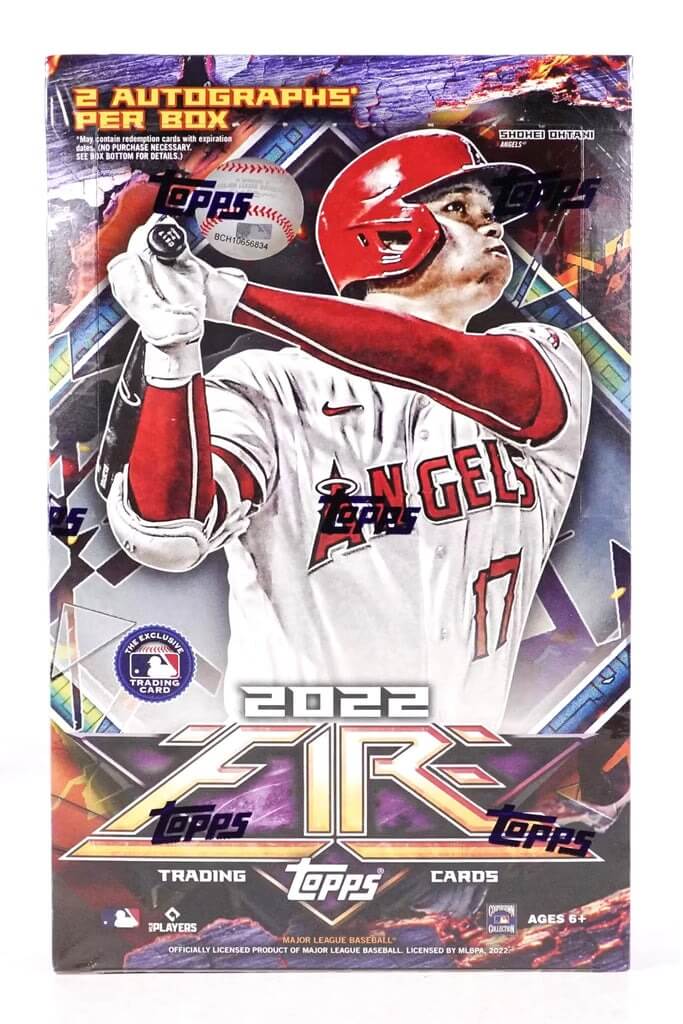 2022 Topps Fire Baseball Hobby Pack