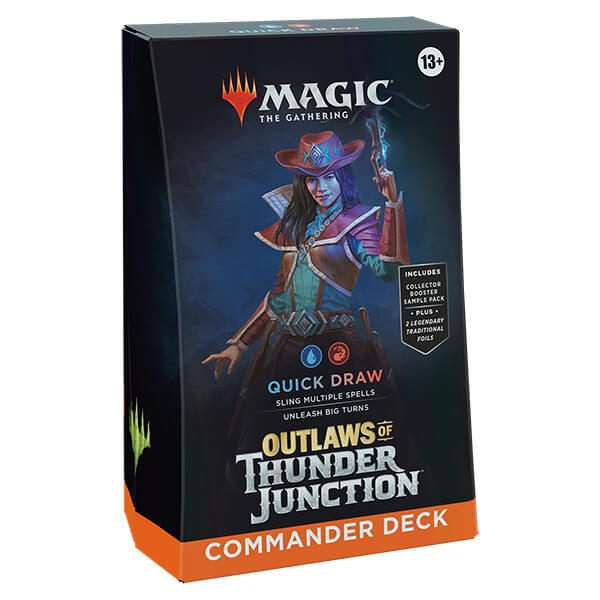 Magic The Gathering: Outlaws of Thunder Junction Commander Deck (4 Decks)