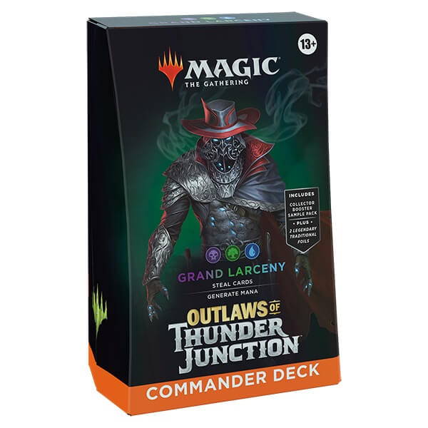 Magic The Gathering: Outlaws of Thunder Junction Commander Deck (4 Decks)