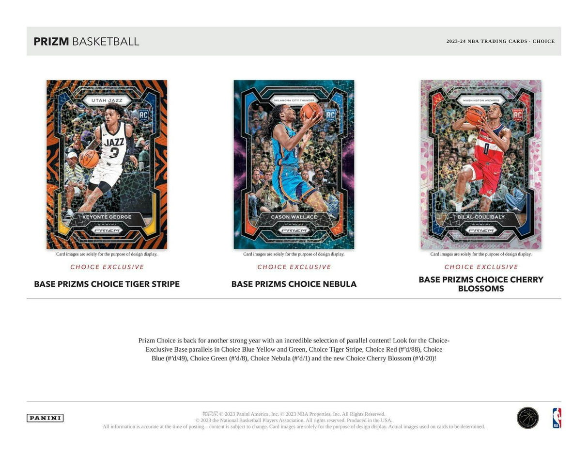 2023/24 Panini Prizm Basketball Choice Box