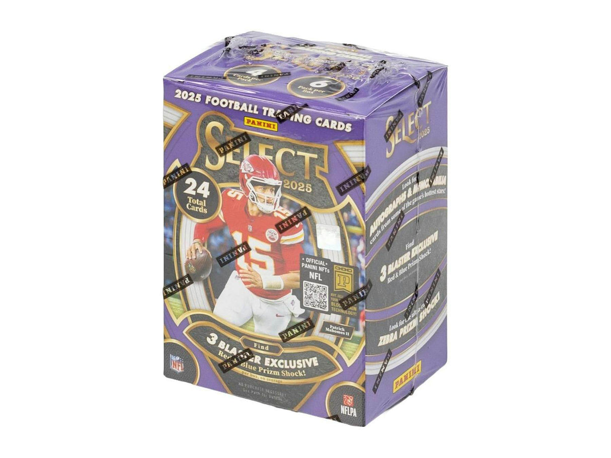 2025 Panini Select Football Blaster 20-Box Case (Red & Blue Prizms!)