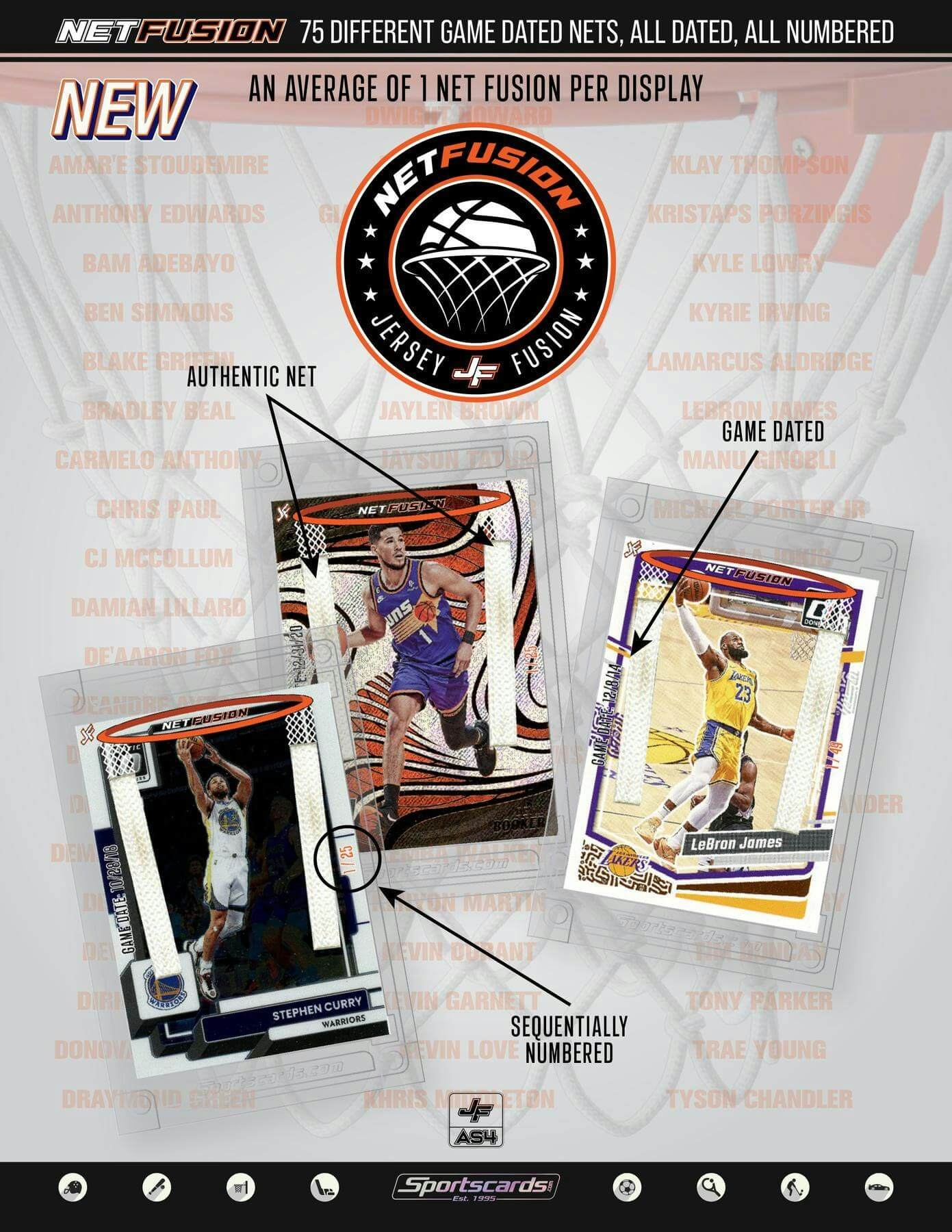2025 Jersey Fusion All Sports Series 4 Hobby Box
