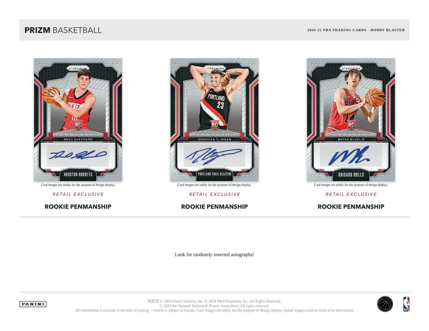 2024/25 Panini Prizm Basketball 6-Pack Hobby Blaster Box