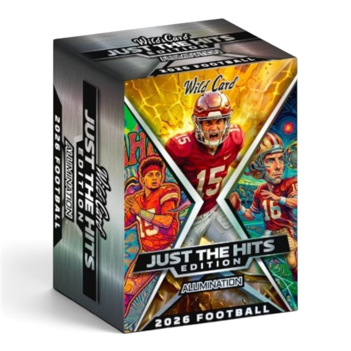 2026 Wild Card Alumination Just the Hits Football Hobby Jumbo Box