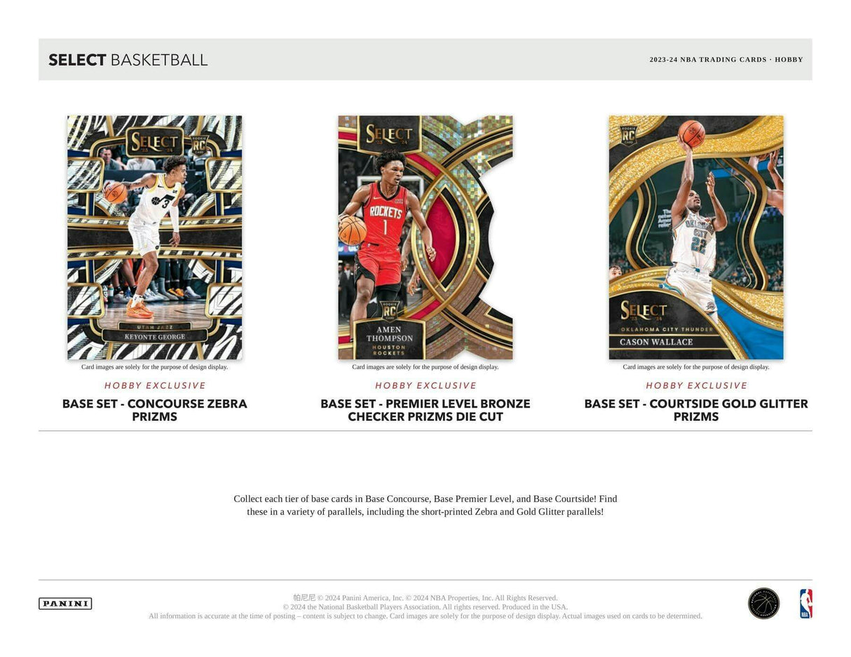 2023/24 Panini Select Basketball Hobby Box