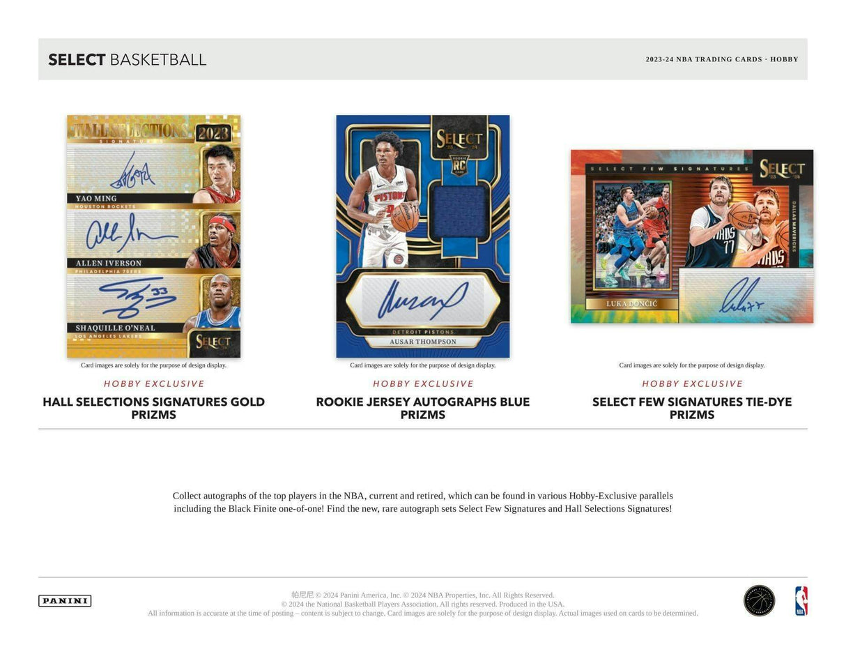 2023/24 Panini Select Basketball Hobby Box