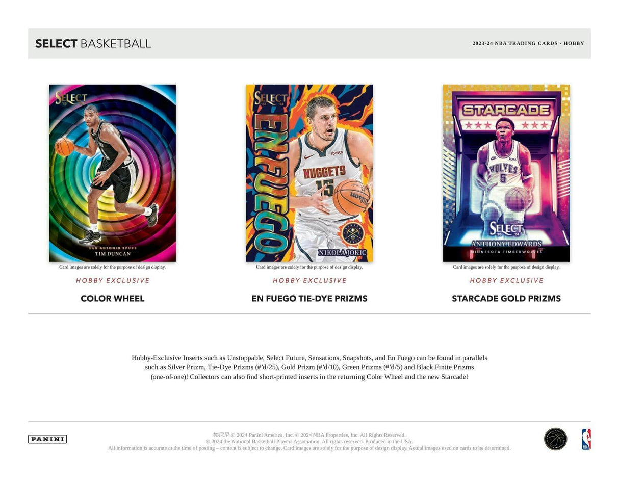 2023/24 Panini Select Basketball Hobby Box