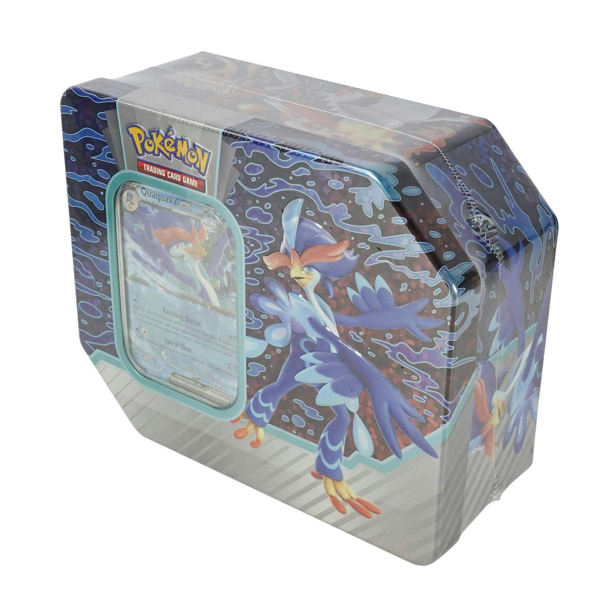 Pokemon TCG: Paldea Partners Tin (Meowscarada ex / Skeledirge ex / Quaquaval ex)