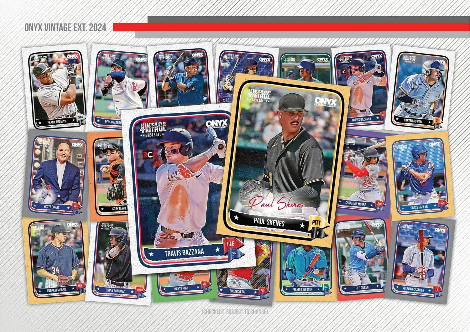 2024 Onyx Vintage Extended Base Series Baseball Hobby Pack