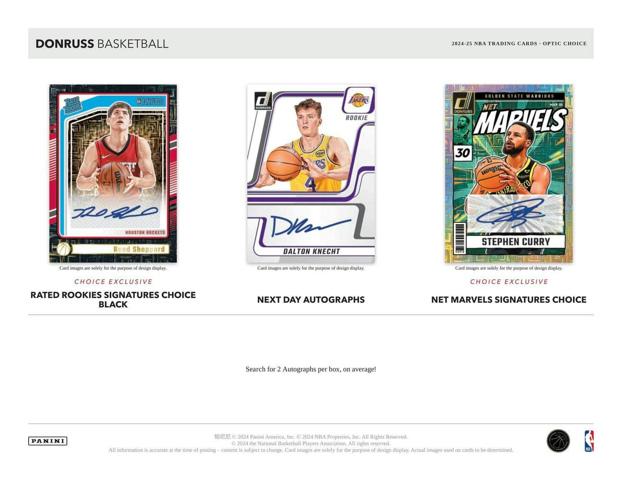 2024/25 Panini Donruss Basketball Choice Box