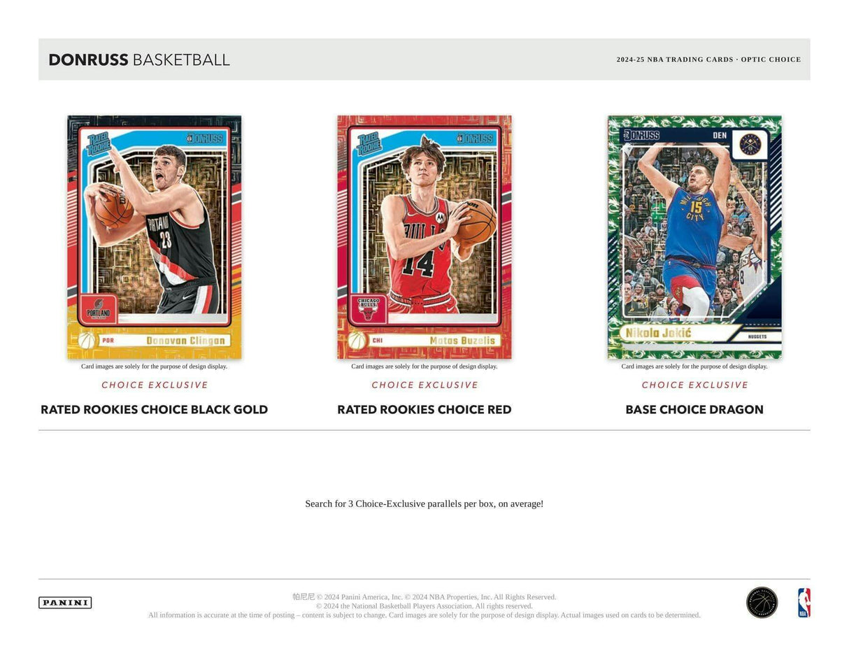 2024/25 Panini Donruss Basketball Choice Box