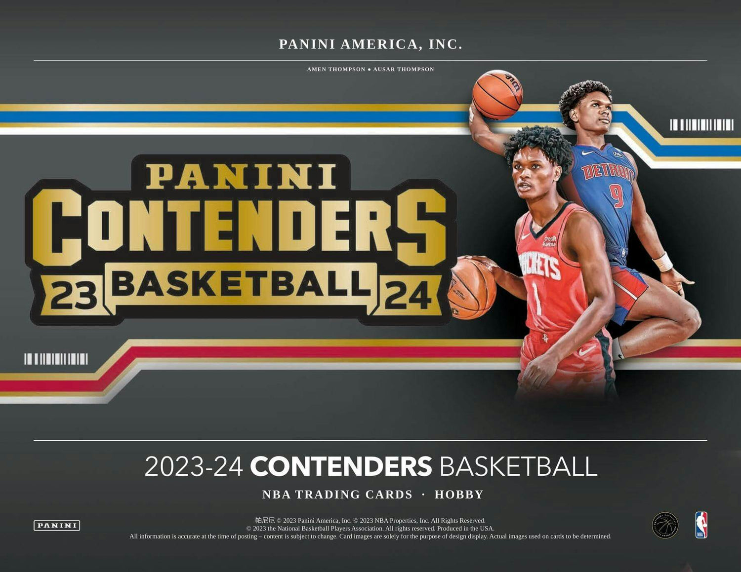 2023/24 Panini Contenders Basketball Hobby Box