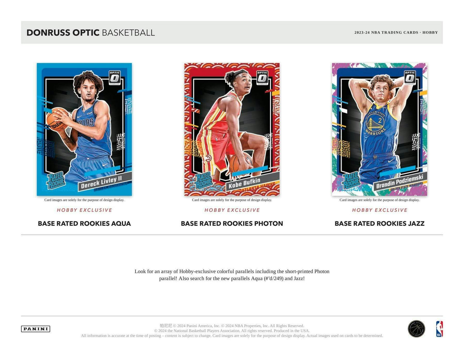 2023/24 Panini Donruss Optic Basketball Hobby Pack