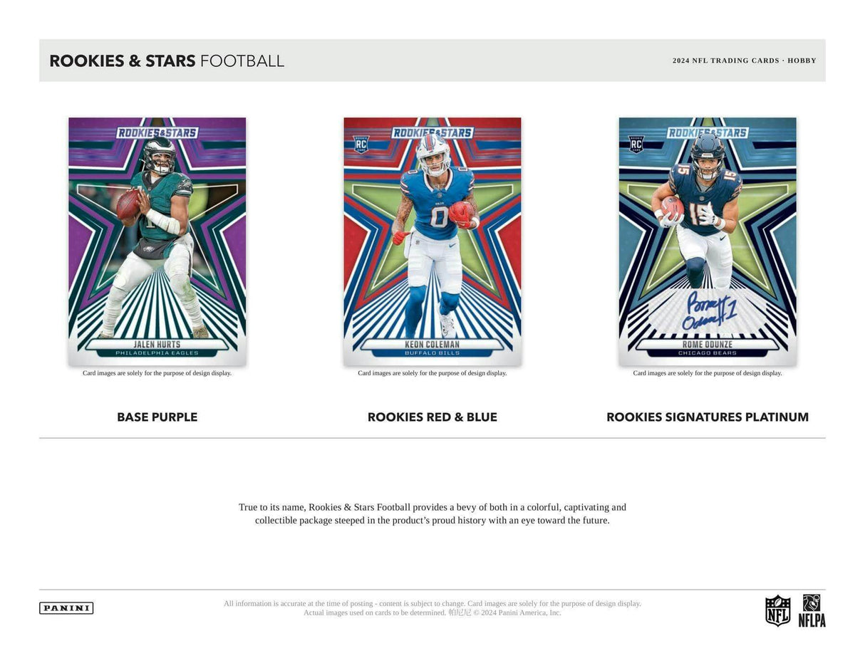 2024 Panini Rookies & Stars Football Hobby Pack