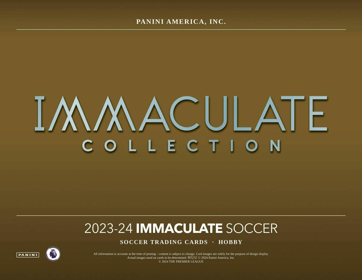 2023/24 Panini Immaculate Soccer Hobby Box
