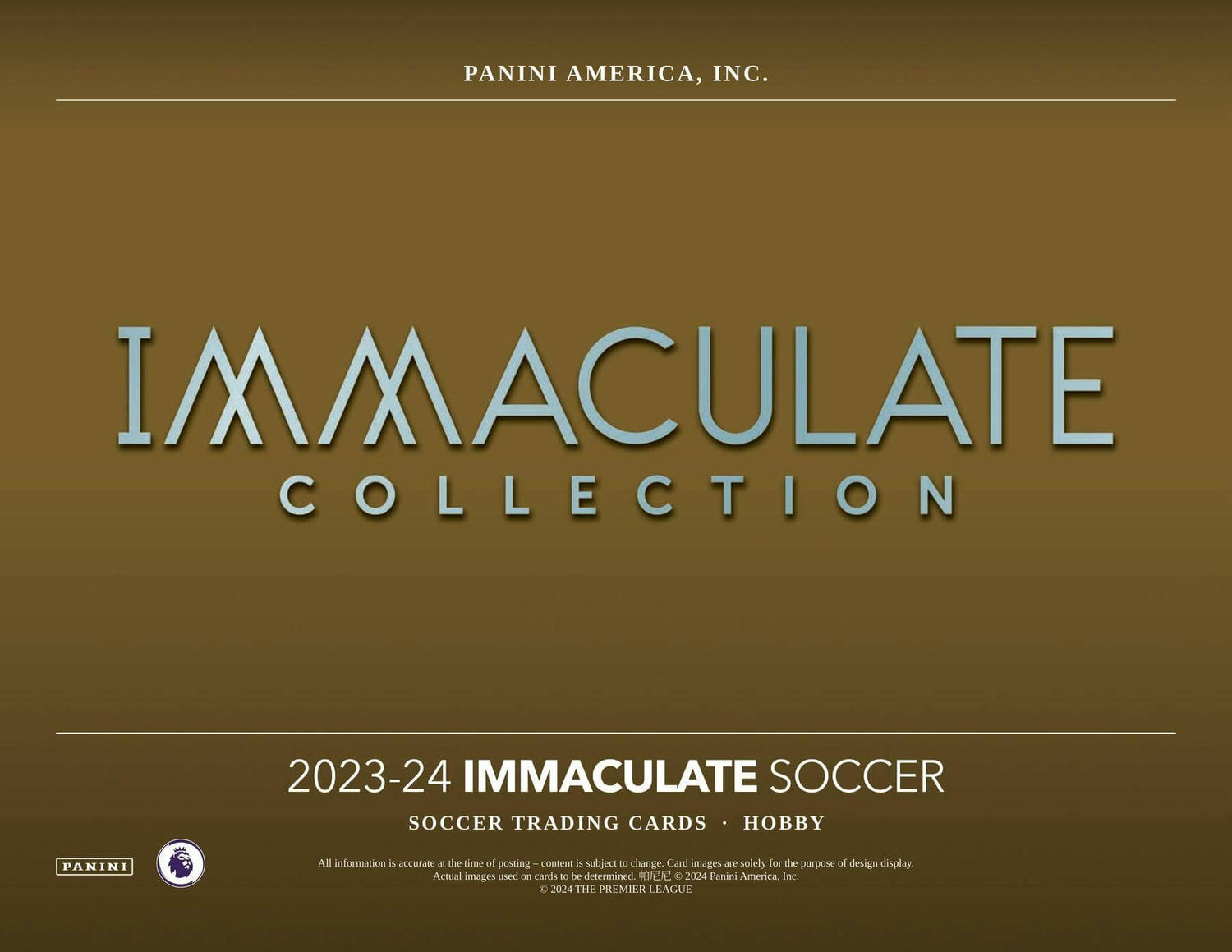 2023/24 Panini Immaculate Soccer Hobby Box