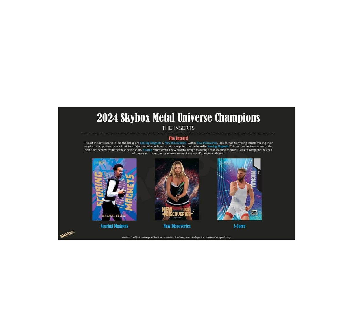 2024 Upper Deck Skybox Metal Universe Champions Blaster Box
