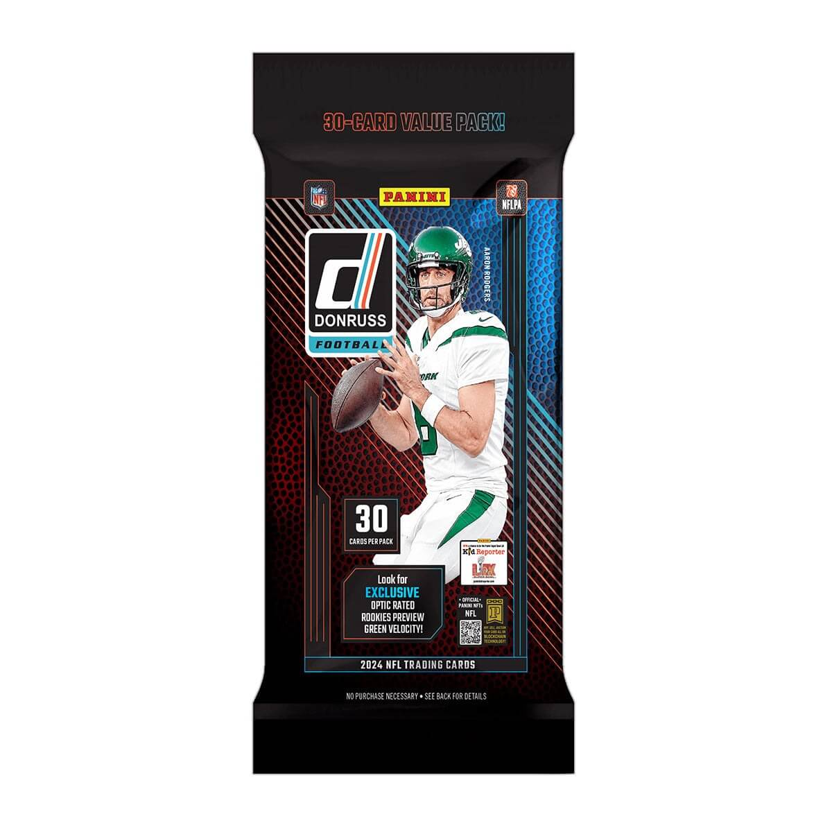 2024 Panini Donruss Football Jumbo Value Fat Pack (Green Velocity Prizms!)