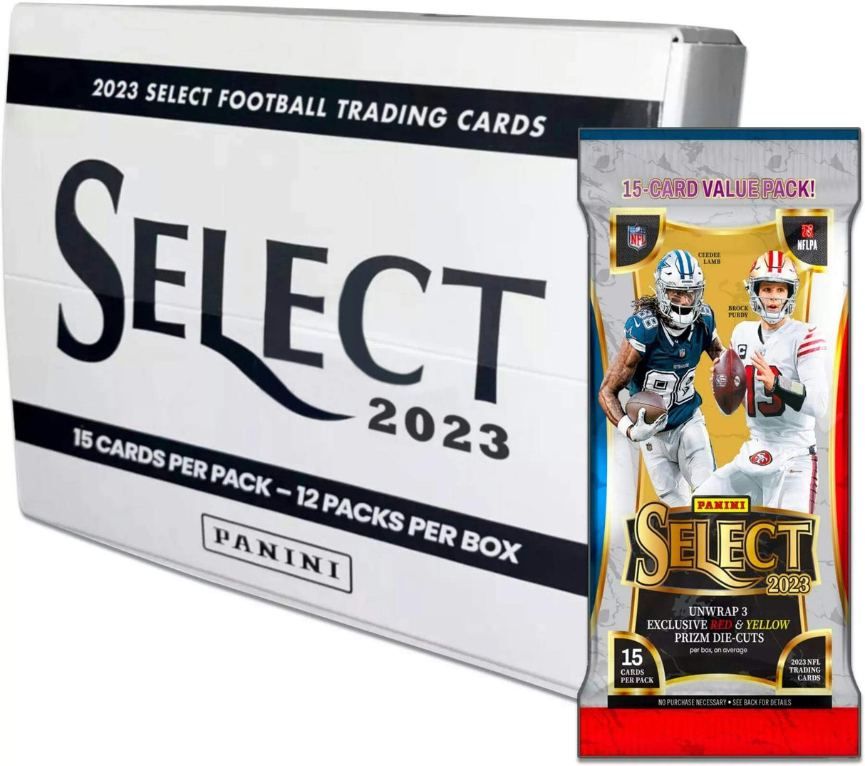 2023 Panini Select Football Jumbo Value Fat 12-Pack Box
