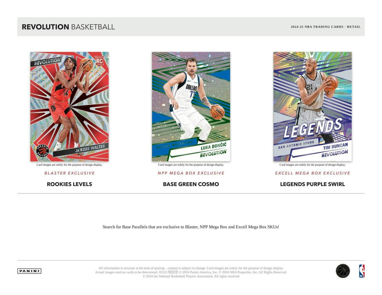 2024/25 Panini Revolution Basketball Mega Box