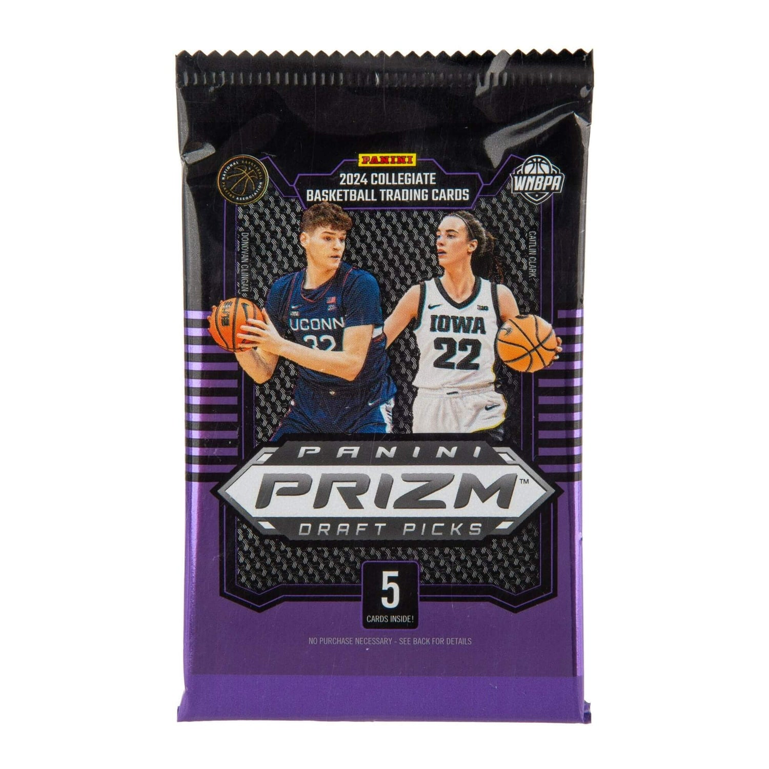 2024/25 Panini Prizm Draft Picks Collegiate Basketball Blaster Box (Purple Wave Prizms!)